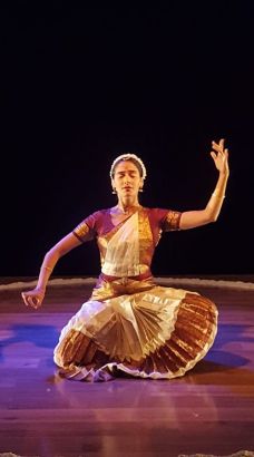 Spectacle de danse indienne à la 